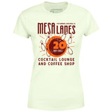 Mesa Lanes - Costa Mesa, CA - Vintage Bowling Alley - Women's T-Shirt