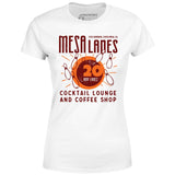 Mesa Lanes - Costa Mesa, CA - Vintage Bowling Alley - Women's T-Shirt