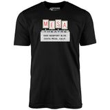 Mesa Theatre - Costa Mesa, CA - Vintage Movie Theatre - Unisex T-Shirt