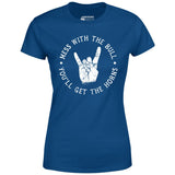 Mess With the Bull You'll Get the Horns - Women's T-Shirt