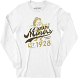 Miami Miners - Arizona - Vintage Defunct Baseball Teams - Long Sleeve T-Shirt