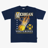 Michigan Hoops Heavy Tee