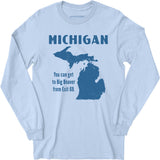Michigan - Long Sleeve T-Shirt
