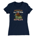 Thanksgiving Day Annual 0Mi Fun Run Funny Thanksgiving Women's T-Shirt