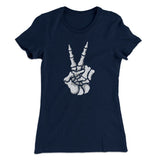 Peace Skeleton Hand Women's T-Shirt