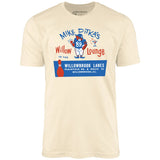 Mike Ditka's Willow Lounge - Willowbrook, IL - Vintage Bowling Alley - Unisex T-Shirt