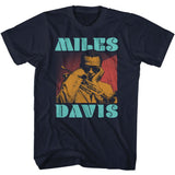 Miles Davis - Tri Color Boyfriend Tee