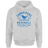 Milford Sandpipers - Delaware - Vintage Defunct Baseball Teams - Unisex Hoodie