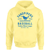 Milford Sandpipers - Delaware - Vintage Defunct Baseball Teams - Unisex Hoodie