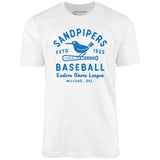 Milford Sandpipers - Delaware - Vintage Defunct Baseball Teams - Unisex T-Shirt