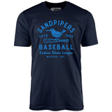 Milford Sandpipers - Delaware - Vintage Defunct Baseball Teams - Unisex T-Shirt