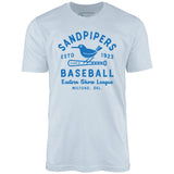 Milford Sandpipers - Delaware - Vintage Defunct Baseball Teams - Unisex T-Shirt