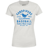 Milford Sandpipers - Delaware - Vintage Defunct Baseball Teams - Women's T-Shirt