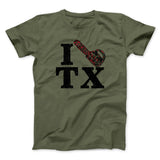 I Chainsaw Texas Funny Movie Men/Unisex T-Shirt