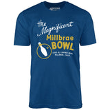 Millbrae Bowl - Millbrae, CA - Vintage Bowling Alley - Unisex T-Shirt