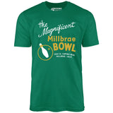 Millbrae Bowl - Millbrae, CA - Vintage Bowling Alley - Unisex T-Shirt