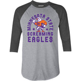Minnesota State Screaming Eagles - 3/4 Sleeve Raglan T-Shirt