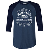 Minnie's Haberdashery - 3/4 Sleeve Raglan T-Shirt