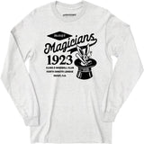 Minot Magicians - North Dakota - Vintage Defunct Baseball Teams - Long Sleeve T-Shirt