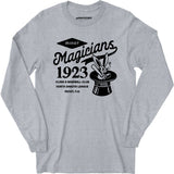 Minot Magicians - North Dakota - Vintage Defunct Baseball Teams - Long Sleeve T-Shirt