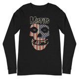 Misfits - USA Skull Long Sleeve T-Shirt