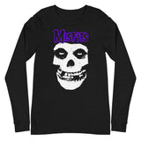 Misfits - Purple Skull Long Sleeve T-Shirt