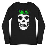 Misfits - Green Skull Long Sleeve T-Shirt