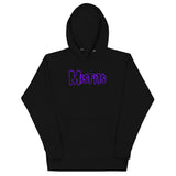 Misfits - Purple Drip Logo Hoodie