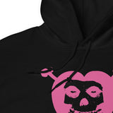 Misfits Heart Skull Hoodie