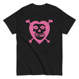 Misfits Heart Skull Logo T-Shirt