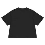 Misfits Heart Skull Mineral Wash Womens Crop Tee