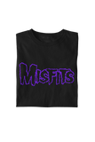 Misfits - Purple Drip Logo T-Shirt