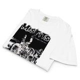 Misfits Teenagers from Mars Mineral Wash Womens Crop Tee