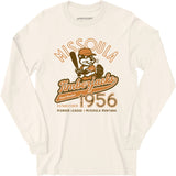 Missoula Timberjacks - Montana - Vintage Defunct Baseball Teams - Long Sleeve T-Shirt