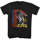 Mobile Suit Gundam - Gundam MS Gundam And Mecha Boyfriend Tee