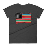 Cross-Culture OG Flag Chingon Ladies T-Shirt