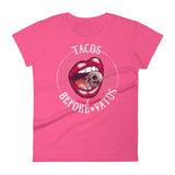 Tacos Before Vatos OG Chingona Ladies T-Shirt