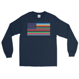 Cross-Culture OG Flag Chingon T-shirt Style001