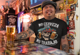 No Cerveza No Trabajo Men's Cantina T-shirt