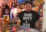 Tacos Booty And Beer Grillling T-Shirt