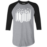 Moist v2 - 3/4 Sleeve Raglan T-Shirt