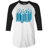 Moist v2 - 3/4 Sleeve Raglan T-Shirt