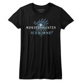 Monster Hunter Iceborn Logo Womens T-Shirt