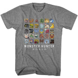 Monster Hunter Mhw Icons Boyfriend Tee