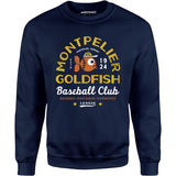 Montpelier Goldfish - Vermont - Vintage Defunct Baseball Teams - Unisex Sweatshirt