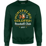 Montpelier Goldfish - Vermont - Vintage Defunct Baseball Teams - Unisex Sweatshirt