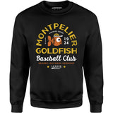 Montpelier Goldfish - Vermont - Vintage Defunct Baseball Teams - Unisex Sweatshirt