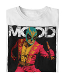 Premium Luchador Mood Cerveza Mexicana T-shirt (White)