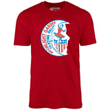 Moonlight Garden Skating Palace - Springfield, IL - Vintage Roller Rink - Unisex T-Shirt