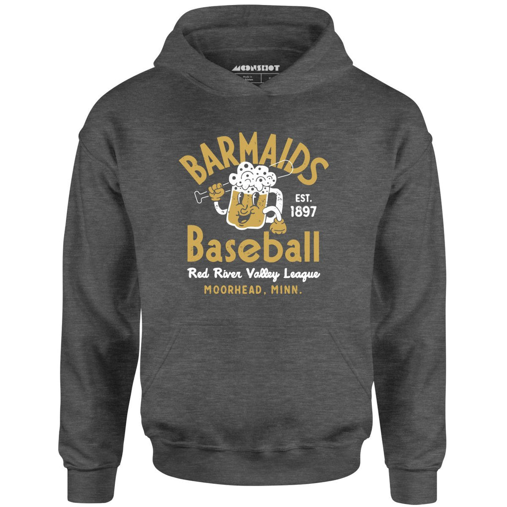 Moorhead Barmaids - Minnesota - Vintage Defunct Baseball Teams - Unisex Hoodie